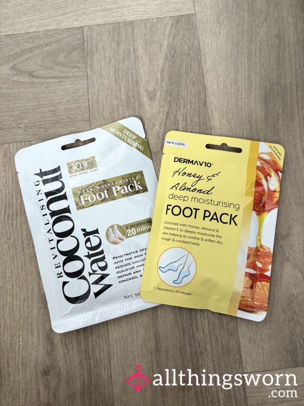 Freshly Pampered Foot P**l Masks 👣✨