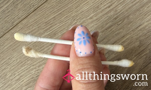 Freshly Used Cotton Buds