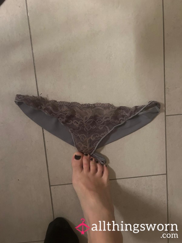 Freshly Worn Cotton Slips + Bonus View 😉