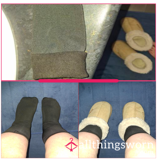 Freshly Worn Fleecy Socks