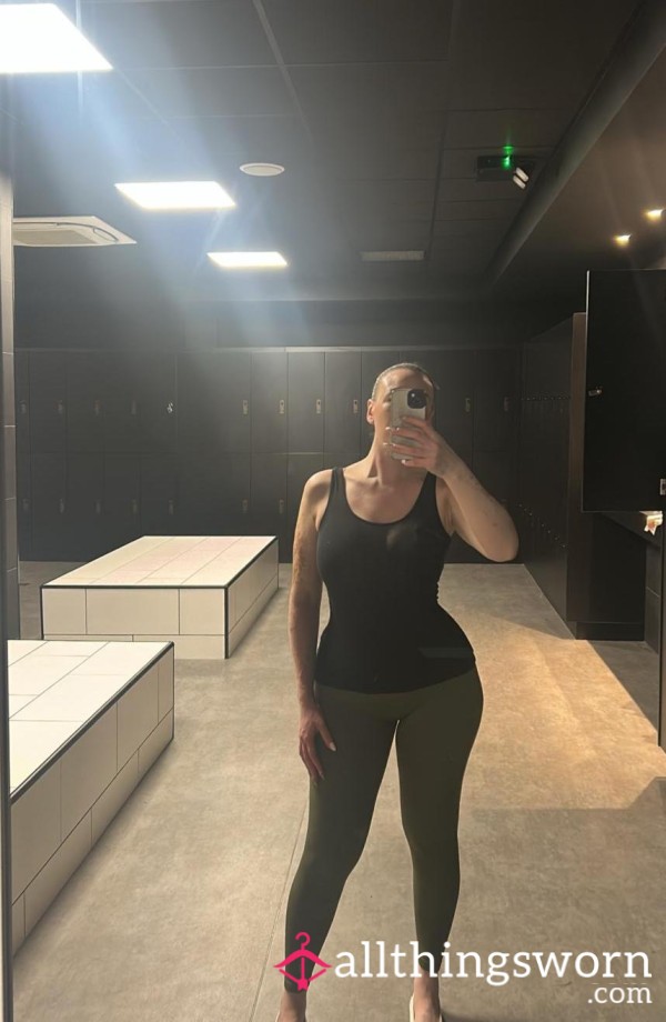 Freshly Worn Gym Leggings From Tonight!