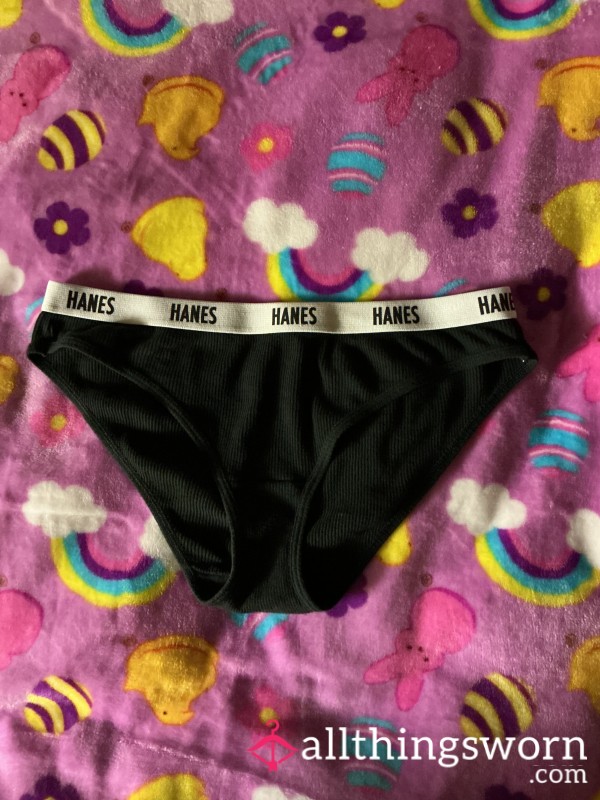 Freshly Worn Hanes Just After Great Dessert🍑