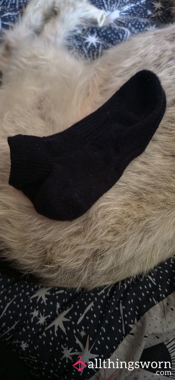 Freshly Worn Post-Workout Ankle Socks