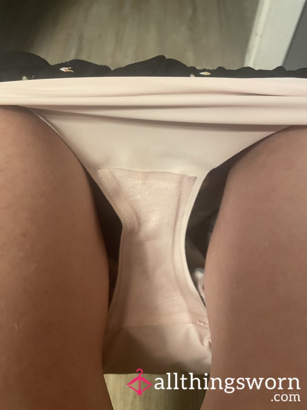 Freshly Worn Soft Pink Panties 🌸✨
