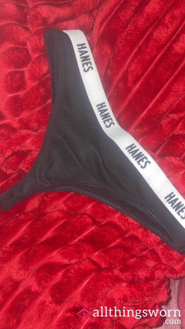 Freshly Worn Soft Thong - Worn All Day Just For You