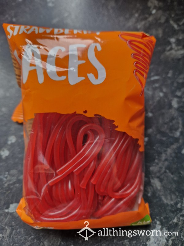 Friendship Sweat Band (strawberry Laces)