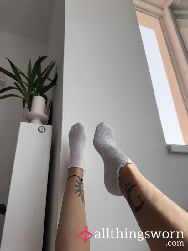 Frill Top Ankle Socks