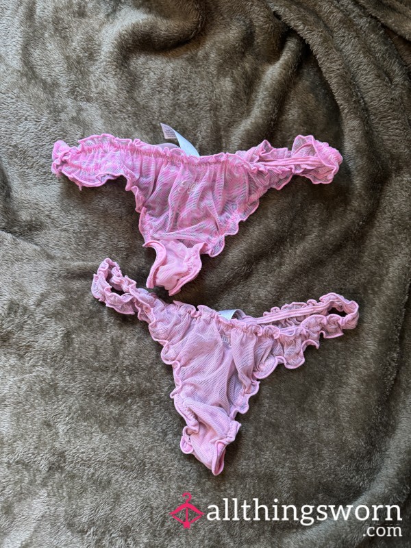 Frilly, Sheer Thong