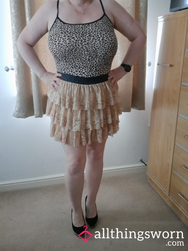Frilly Skirt And Vest