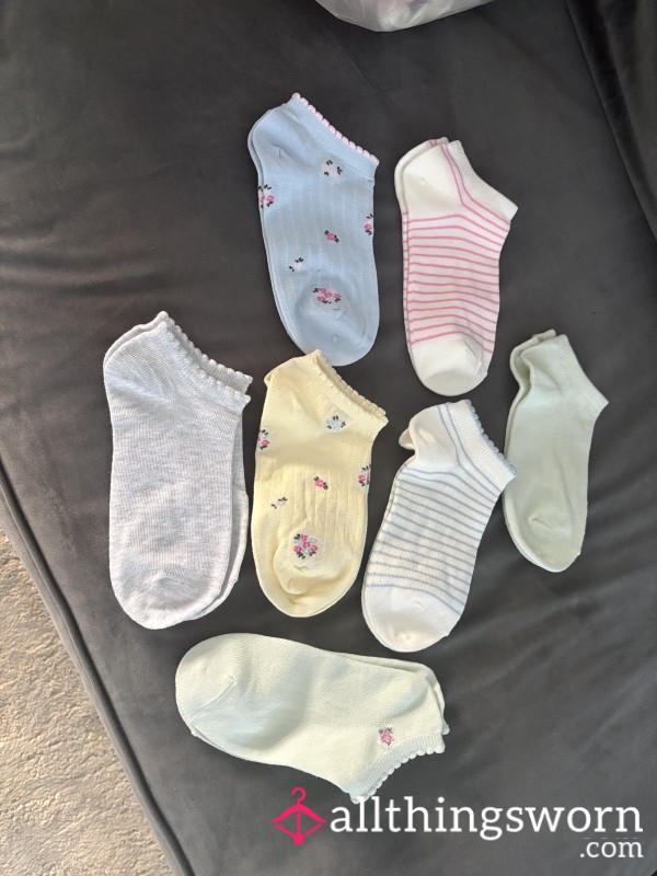 Frilly Socks Ready To Be Worn