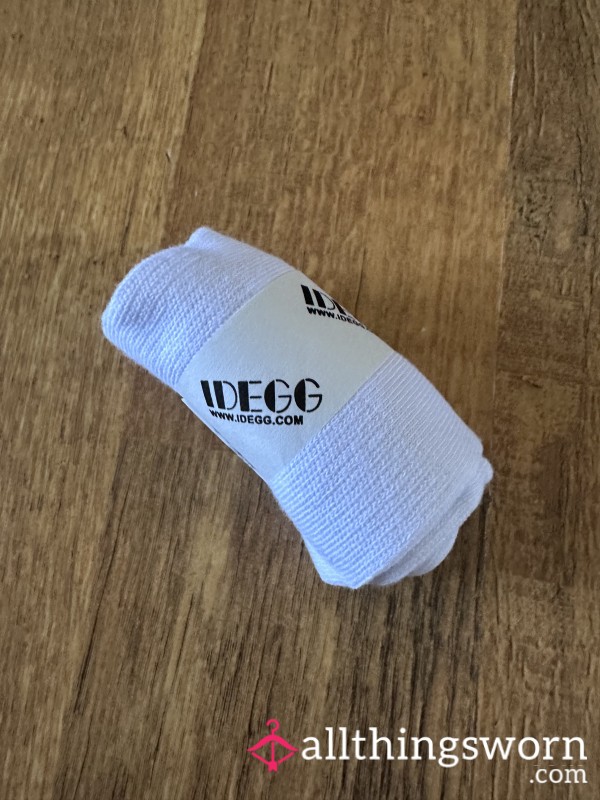 From Fresh To Filthy – Custom Worn Sock Experience (IDEGG White Socks)