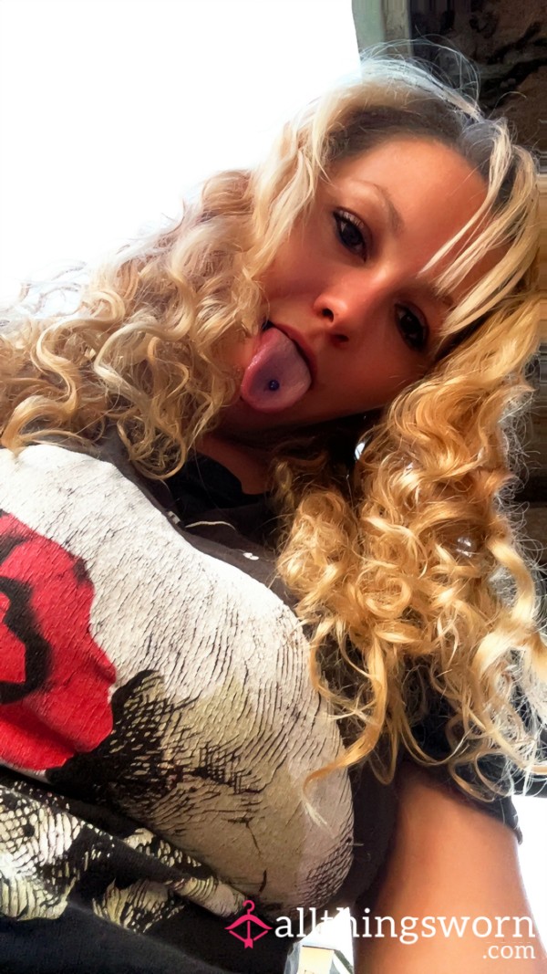 Front Porch Playful S**y Titty Tease