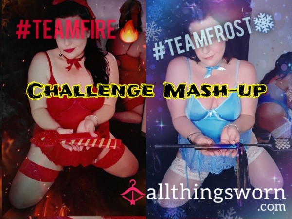 Frost Vs Fire 10 Minutes Of Spanking Challenge Chaos