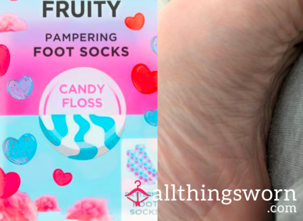 Sock Fruit Foot Masks. Come Make My Soles All Smooth And Soft Sniff Them Afterwards 🩷🩵