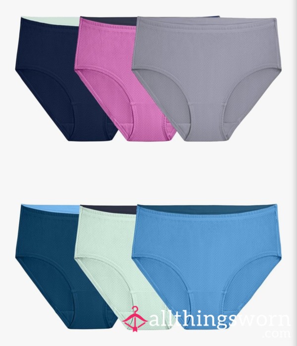 Fruit Of The Loom Mesh Microfiber Panties