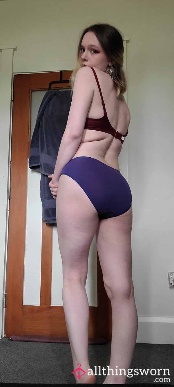 Fruit Of The Loom (?) Stretchy Panties Dark Blue