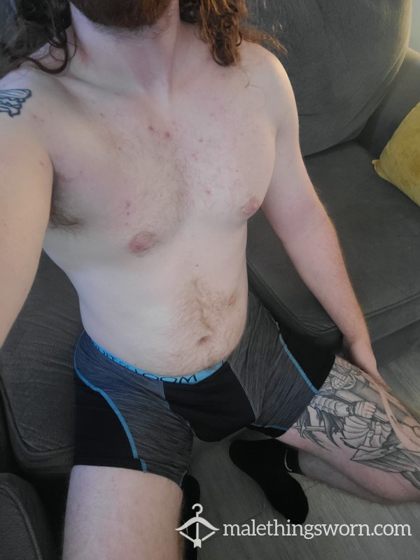 Fruit Of The Loom, Worn All Day + Gym. Worn Longer Upon Request
