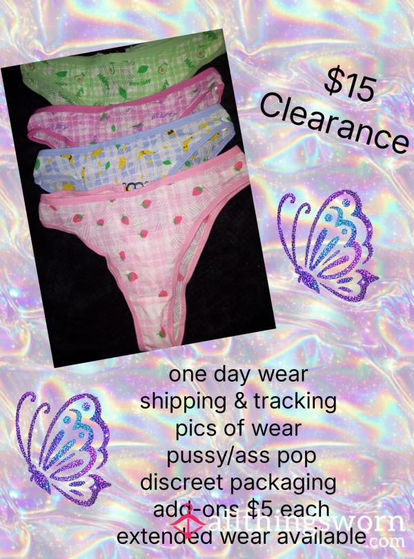 Fruity Printed Panties