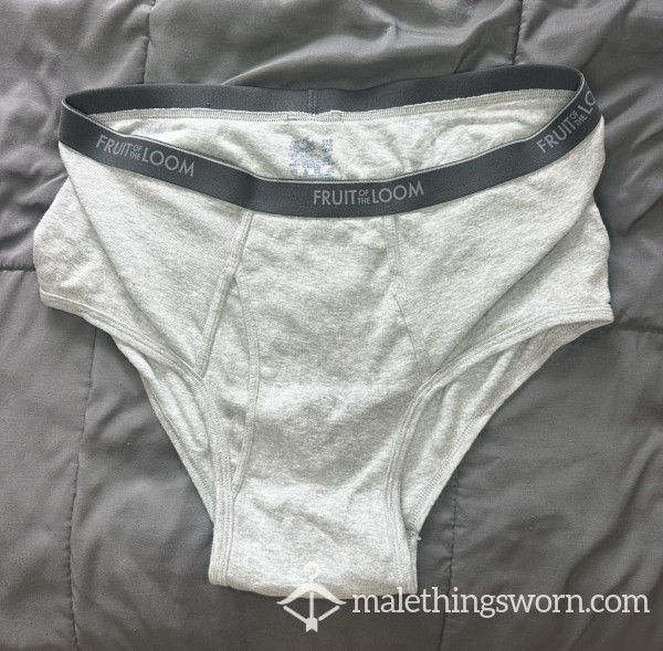 FTL Size 2XB Grey Briefs