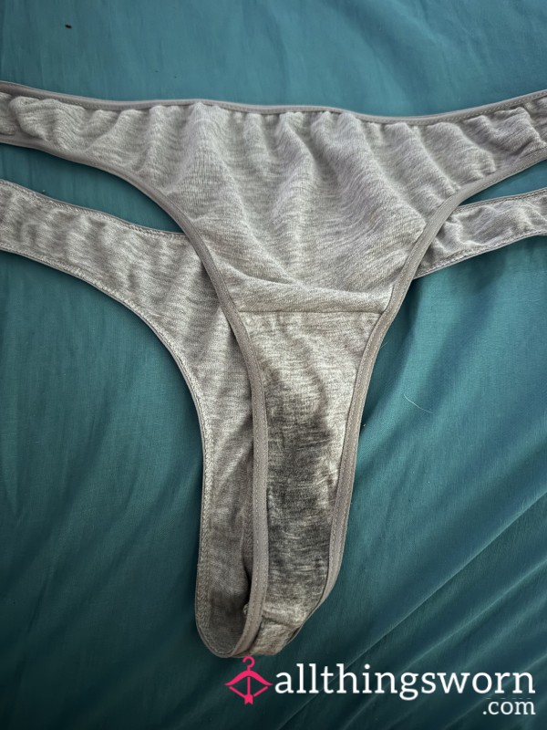 F**ked In Grey Thongs