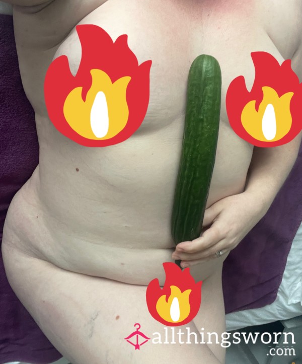 F**king Myself With A Cuc*mber Until I C*m