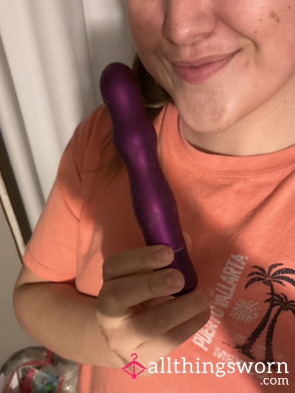 F**king Myself With Purple Vibrator