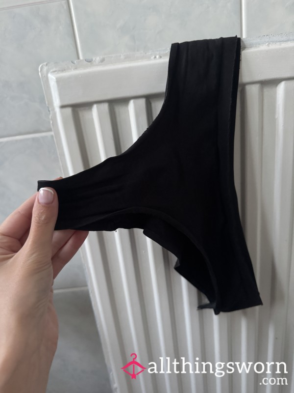 Full Back Black Brief Knickers 🖤