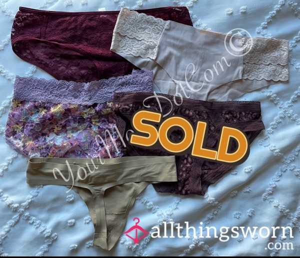 🩲 Warm Colored Panty Lot