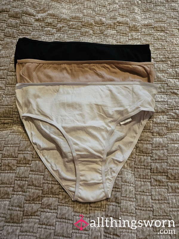 Full Back Cotton Panties Size 22