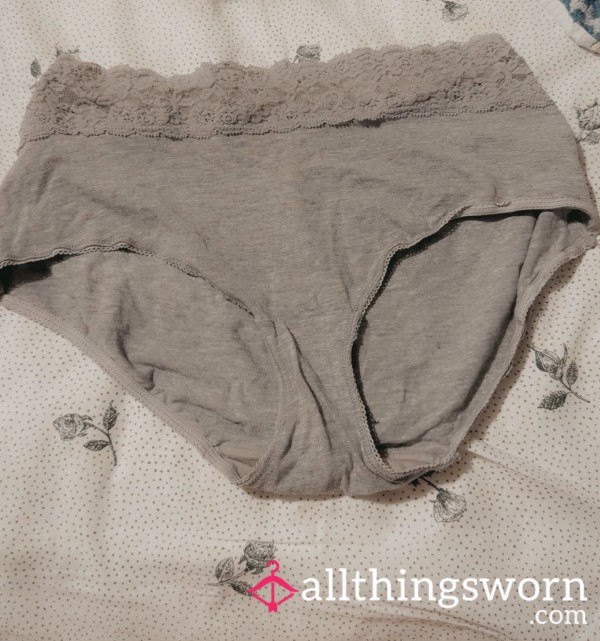 Full Back Grey Panties