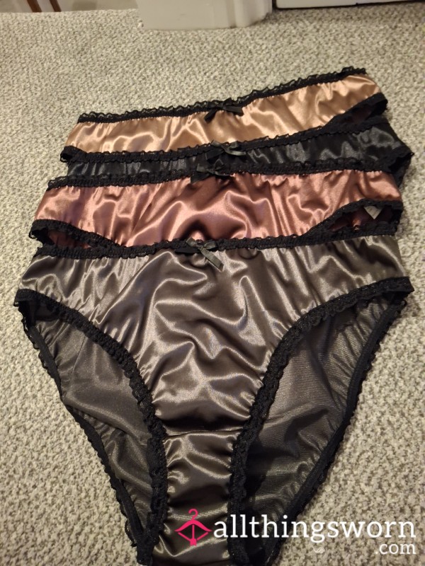 Full Back Satin Briefs