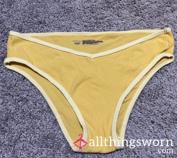 Full Back Yellow Panties