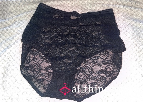 Full Black Lace Underwear 🖤