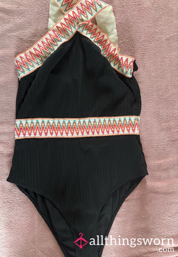 Full Black Swimsuit