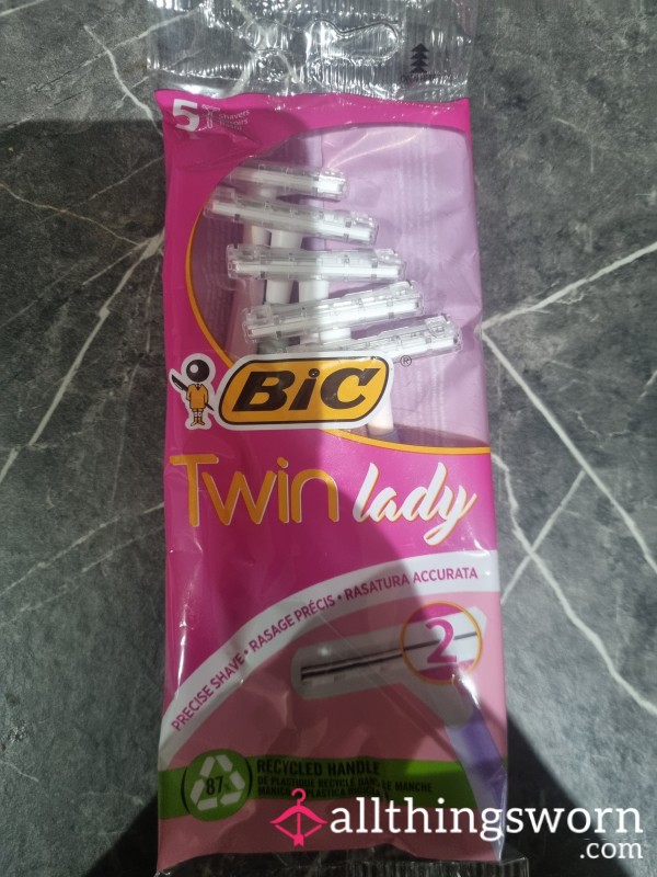 Full Body Shave Used Razors