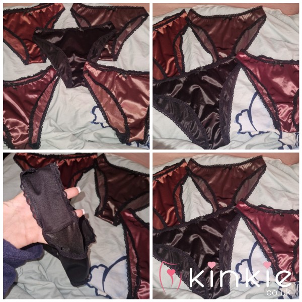 Full B*m Satin Knickers Worn To Order.