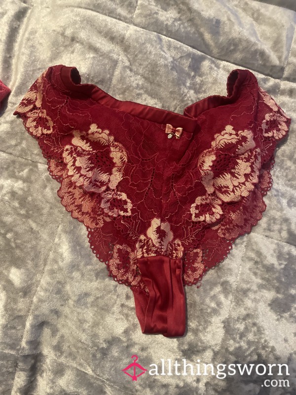 Full B*m S**y Knickers, Days Worn On Request 💕 And Filled With C*m, Sweat Or 🍋 Your Choice 💋