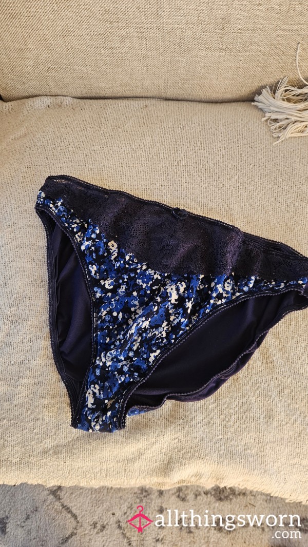 Full Coverage Blue Panties 🍑