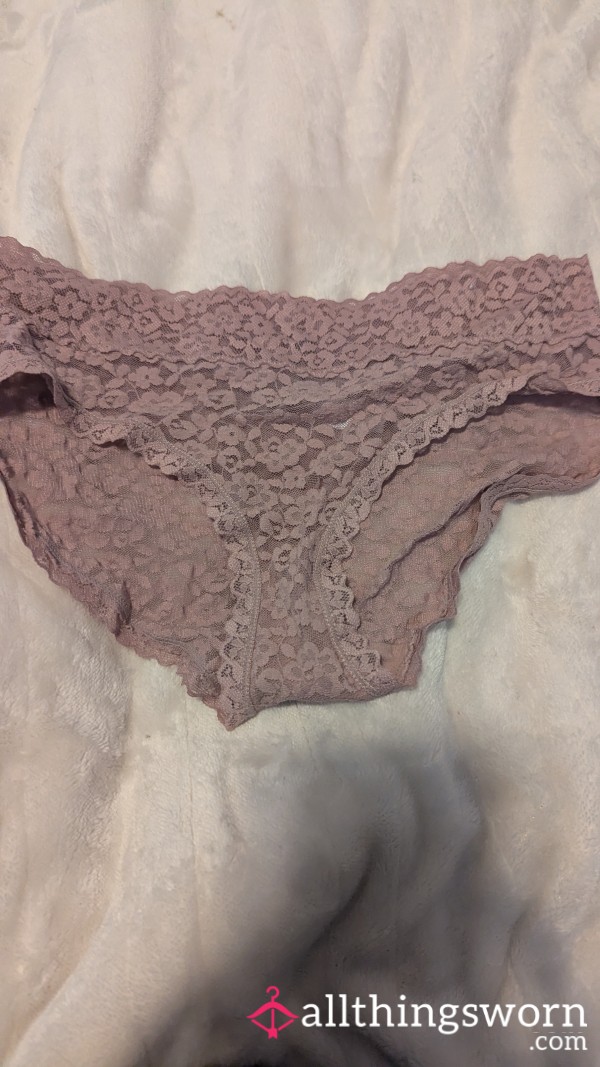 Full Coverage Pink Flower Panties