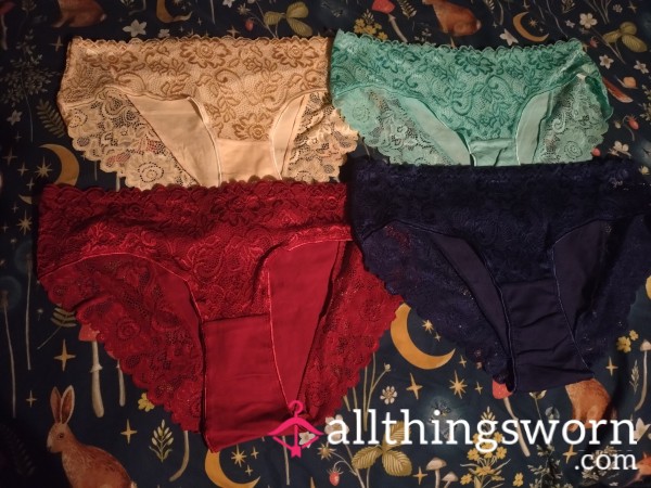 Full Lace Panties, 48 Hrs Wear