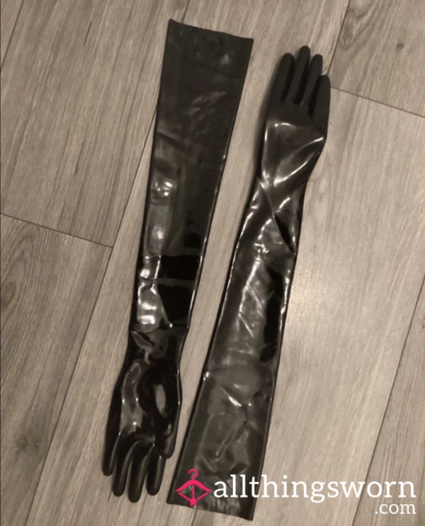 Full Length Latex Gloves