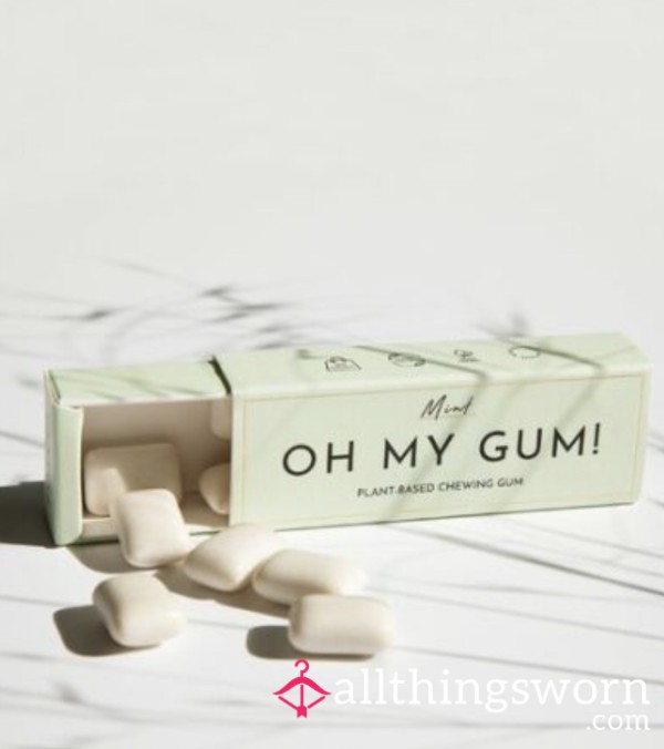 Full Packet Of Used Chewing Gum 🤍🩵