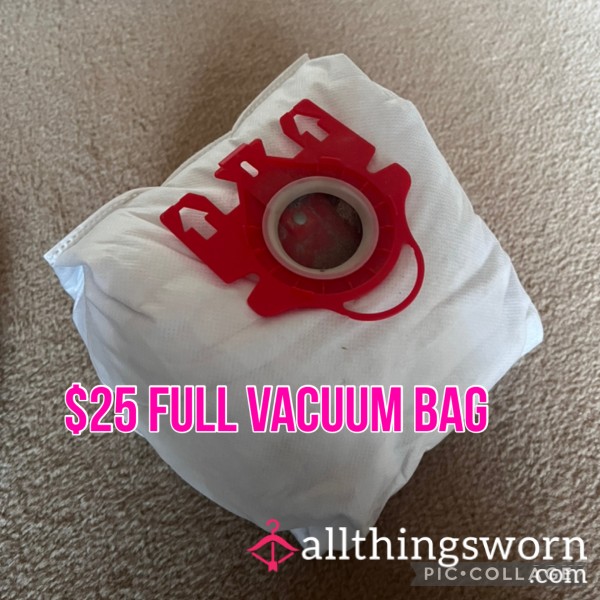 FULL TO THE TOP VACUUM BAG