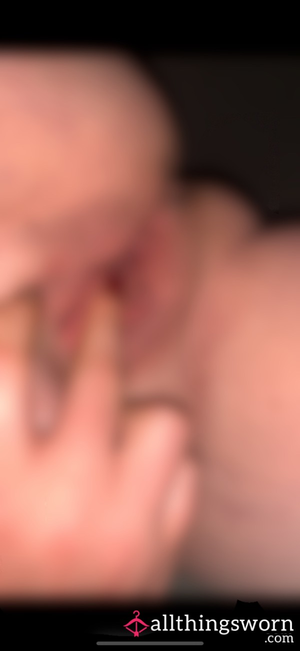 FULL VIDEO FROM TEASE. Pink Pu**y And Clit Being Rubbed Till I Vibrate And C*m