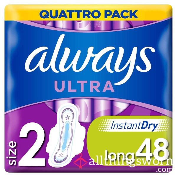 FULL WEEK Of Sanitary Towels - PRE ORDER :)