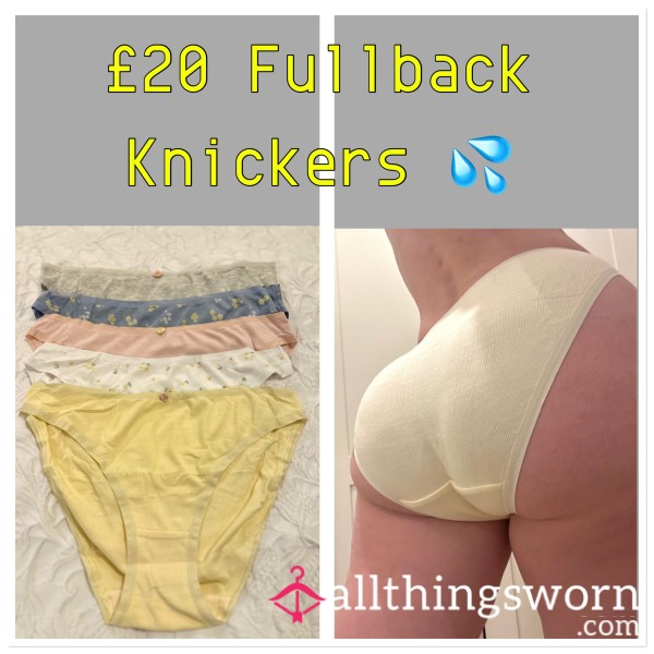 Fullback Knickers Holding Lots Of Scent 💦 Panties