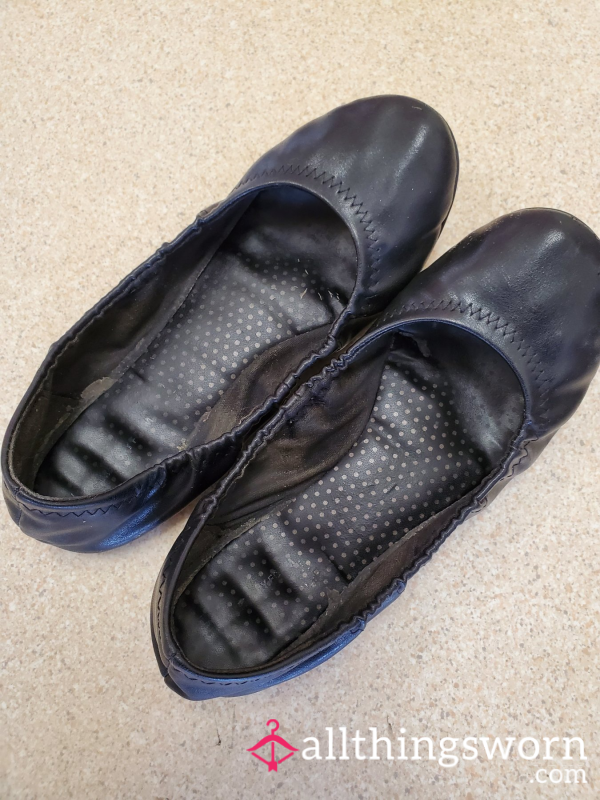 Fully Loved On Black Flats