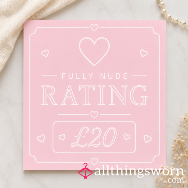 FULLY NUDE D*ck RATING 🌸