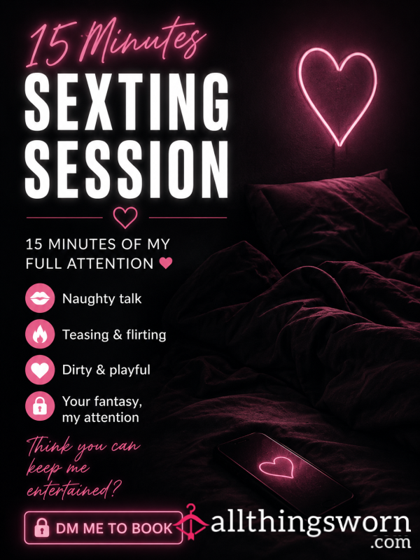Fun, Flirty 15 Minute S**ting Session
