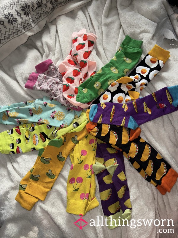 Fun Food Foodie Socks - Choose Your Flavour